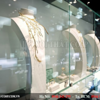 Tủ kính Siêu cường lực An Toàn Chống Trộm tiệm vàng